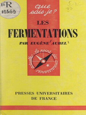 cover image of Les fermentations